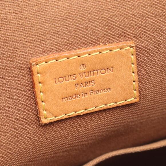 LOUIS VUITTON Authentic Brown Monogram Leather Lockit Bag - Picture 4 of 11